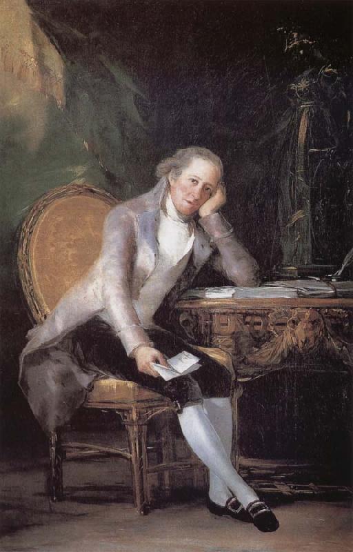 Francisco Goya Gaspar Melchor de Jovellanos oil painting image